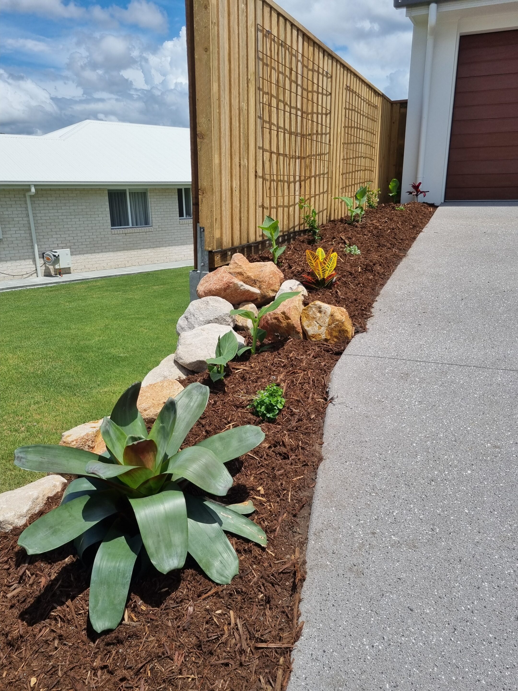 Above Ground Cypress Mulch