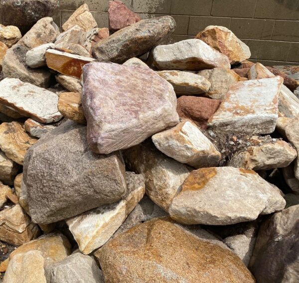 Sandstone feature Boulders Smart Stone Landscape Supplies