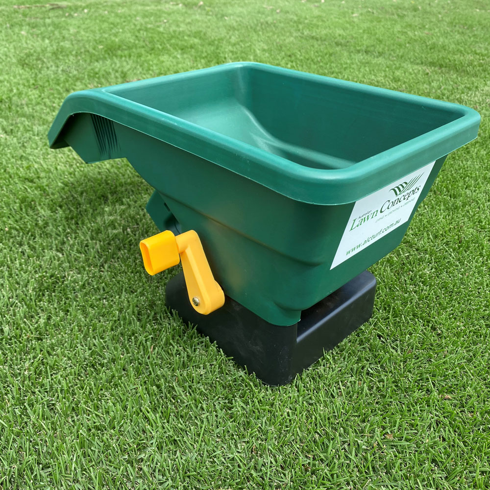 Turf Hand Held Fertiliser Spreader Smart Stone Landscape Supplies