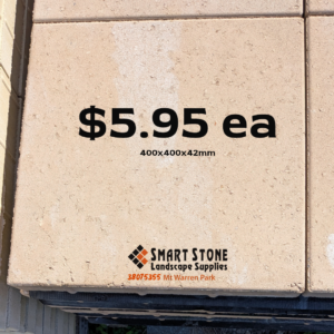 Walnut 2nds Paver 400 x 400 x 42mm LIMITED STOCK